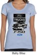 Ladies Ford Shirt F-150 Truck Scoop Neck Shirt