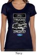 Ladies Ford Shirt F-150 Truck Scoop Neck Shirt