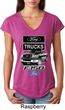 Ladies Ford Shirt F-150 Truck Tri Blend V-Neck Shirt