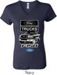 Ladies Ford Shirt F-150 Truck V-neck Shirt