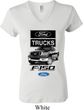 Ladies Ford Shirt F-150 Truck V-neck Shirt