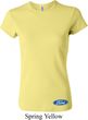 Ladies Ford Shirt Ford Oval Bottom Print Crewneck Tee T-Shirt