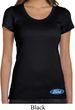 Ladies Ford Shirt Ford Oval Bottom Print Scoop Neck Tee T-Shirt