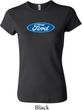 Ladies Ford Shirt Ford Oval Crewneck Tee T-Shirt