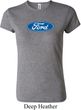 Ladies Ford Shirt Ford Oval Crewneck Tee T-Shirt