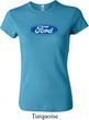 Ladies Ford Shirt Ford Oval Crewneck Tee T-Shirt