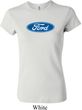 Ladies Ford Shirt Ford Oval Crewneck Tee T-Shirt