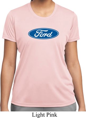 Ladies Ford Shirt Ford Oval Moisture Wicking Tee T-Shirt