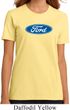 Ladies Ford Shirt Ford Oval Organic Tee T-Shirt