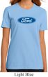Ladies Ford Shirt Ford Oval Organic Tee T-Shirt