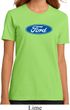 Ladies Ford Shirt Ford Oval Organic Tee T-Shirt