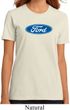 Ladies Ford Shirt Ford Oval Organic Tee T-Shirt