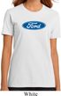 Ladies Ford Shirt Ford Oval Organic Tee T-Shirt