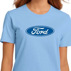 Ladies Ford Shirt Ford Oval Organic Tee T-Shirt