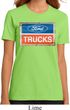 Ladies Ford Shirt Ford Trucks Logo Organic Tee T-Shirt