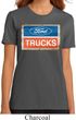 Ladies Ford Shirt Ford Trucks Logo Organic Tee T-Shirt