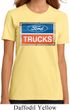 Ladies Ford Shirt Ford Trucks Logo Organic Tee T-Shirt