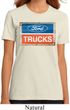 Ladies Ford Shirt Ford Trucks Logo Organic Tee T-Shirt