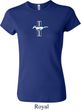 Ladies Ford Shirt Legend Lives Crest Small Print Crewneck Tee T-Shirt