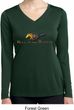 Ladies Ford Shirt Make It My Mustang Dry Wicking Long Sleeve Shirt