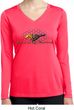 Ladies Ford Shirt Make It My Mustang Dry Wicking Long Sleeve Shirt