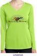 Ladies Ford Shirt Make It My Mustang Dry Wicking Long Sleeve Shirt