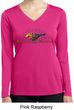 Ladies Ford Shirt Make It My Mustang Dry Wicking Long Sleeve Shirt