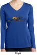Ladies Ford Shirt Make It My Mustang Dry Wicking Long Sleeve Shirt