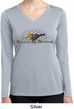Ladies Ford Shirt Make It My Mustang Dry Wicking Long Sleeve Shirt