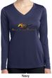 Ladies Ford Shirt Make It My Mustang Dry Wicking Long Sleeve Shirt