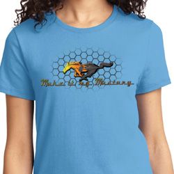 Ladies Ford Shirt Make It My Mustang Shirt