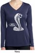 Ladies Ford Shirt Mustang Cobra Dry Wicking Long Sleeve Shirt