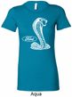 Ladies Ford Shirt Mustang Cobra Longer Length Shirt