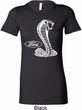 Ladies Ford Shirt Mustang Cobra Longer Length Shirt
