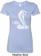 Ladies Ford Shirt Mustang Cobra Longer Length Shirt