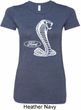 Ladies Ford Shirt Mustang Cobra Longer Length Shirt