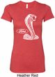 Ladies Ford Shirt Mustang Cobra Longer Length Shirt