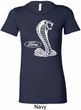Ladies Ford Shirt Mustang Cobra Longer Length Shirt