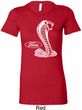 Ladies Ford Shirt Mustang Cobra Longer Length Shirt