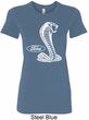 Ladies Ford Shirt Mustang Cobra Longer Length Shirt