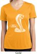 Ladies Ford Shirt Mustang Cobra Moisture Wicking V-neck Shirt