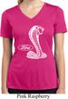 Ladies Ford Shirt Mustang Cobra Moisture Wicking V-neck Shirt