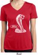 Ladies Ford Shirt Mustang Cobra Moisture Wicking V-neck Shirt
