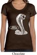 Ladies Ford Shirt Mustang Cobra Scoop Neck Shirt