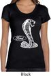 Ladies Ford Shirt Mustang Cobra Scoop Neck Shirt