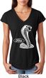 Ladies Ford Shirt Mustang Cobra Tri Blend V-Neck Shirt