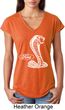 Ladies Ford Shirt Mustang Cobra Tri Blend V-Neck Shirt