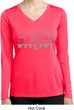 Ladies Ford Shirt Mustang Honeycomb Grille Dry Wicking Long Sleeve