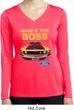 Ladies Ford Shirt Mustang Who's The Boss Dry Wicking Long Sleeve Shirt