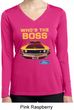 Ladies Ford Shirt Mustang Who's The Boss Dry Wicking Long Sleeve Shirt